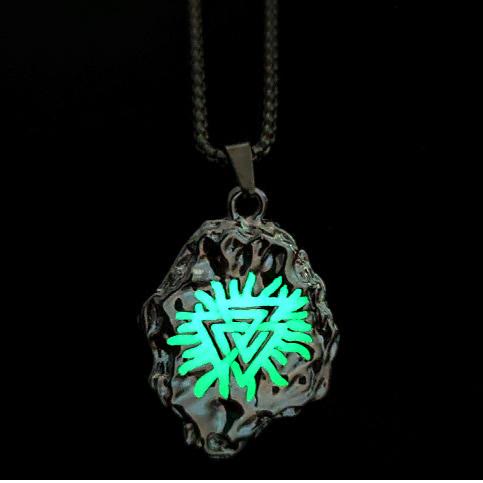 FREE Today: Viking Valknut Symbol Glow Necklace