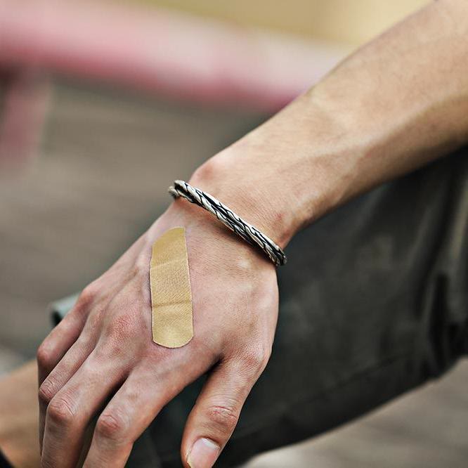 WorldNorse Handcrafted Dual Twist Cuff Bracelet - image 6