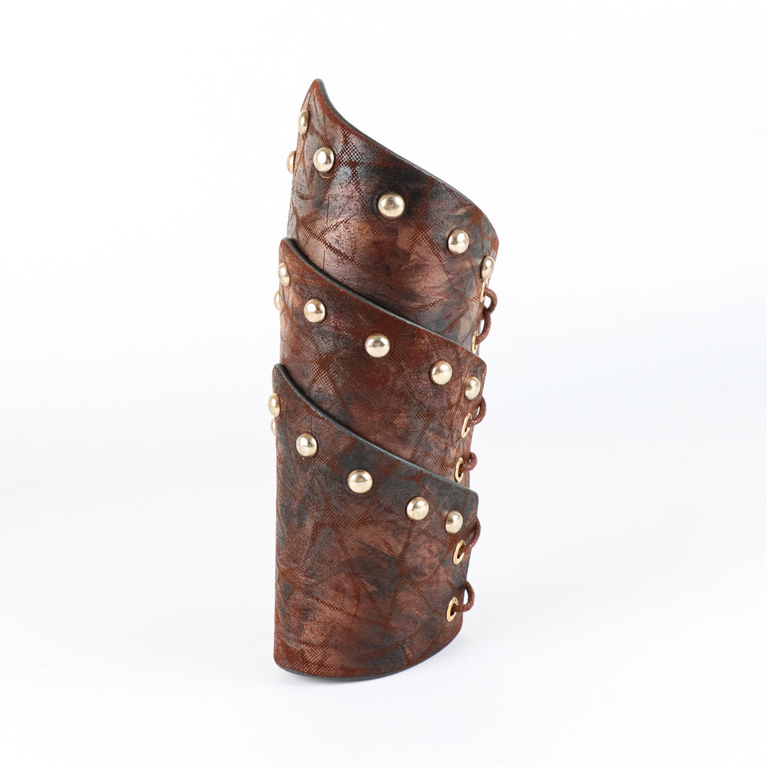 WorldNorse Knight Eco Leather Arm Bracers