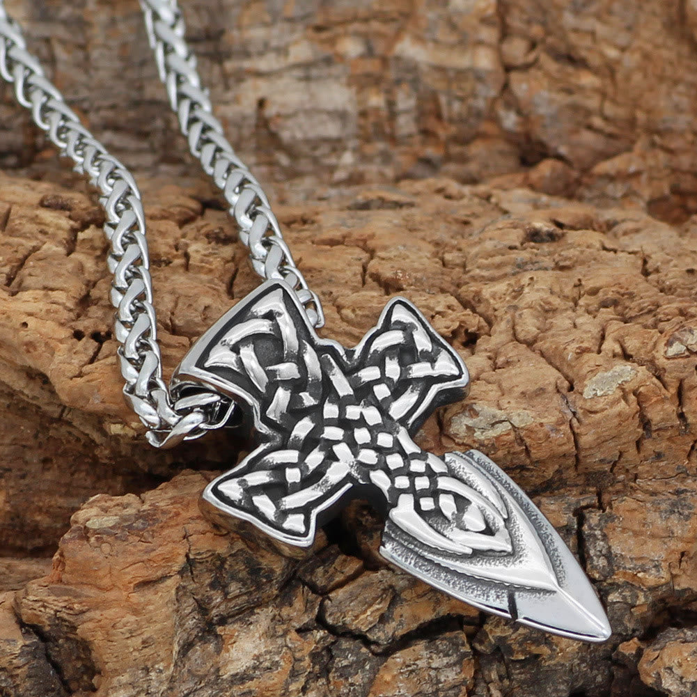 WorldNorse Celtic Knot Sword Necklace - image 6