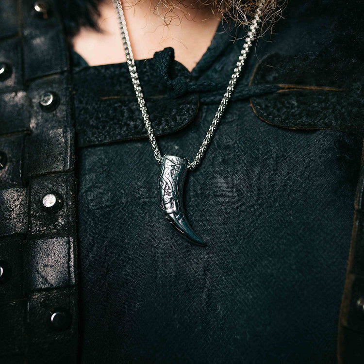 WorldNorse Wolf Tooth Of Fenrir Necklace - image 1