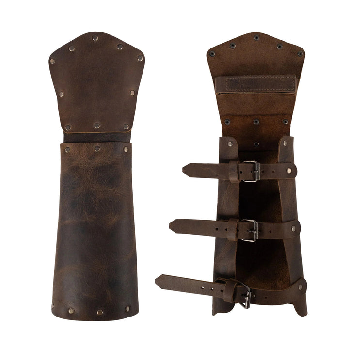 WorldNorse Hand Protection Eco Leather Arm Bracers