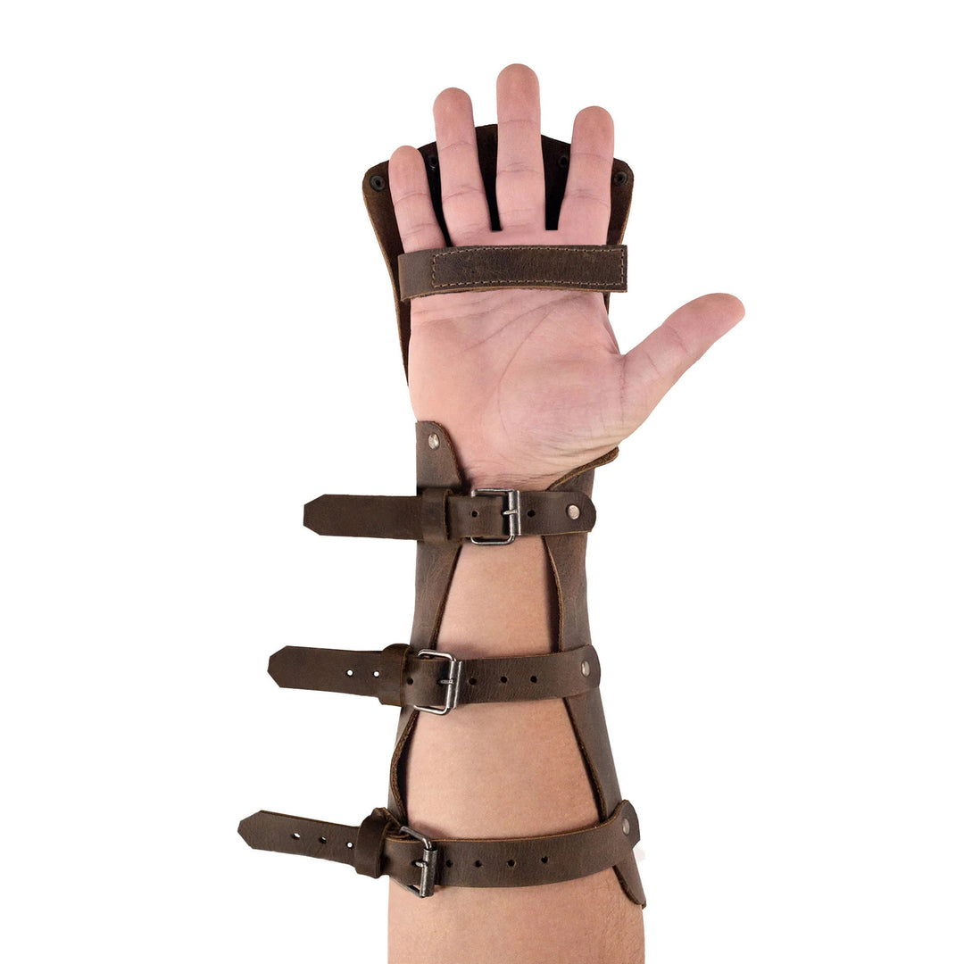 WorldNorse Hand Protection Eco Leather Arm Bracers