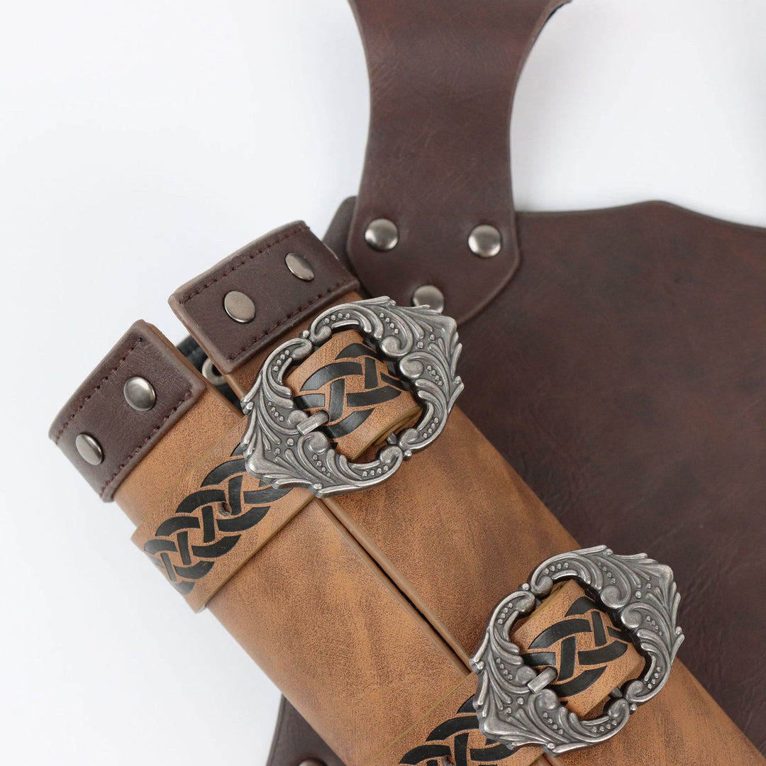 WorldNorse Celtic Belt With Sword Belt Sheath