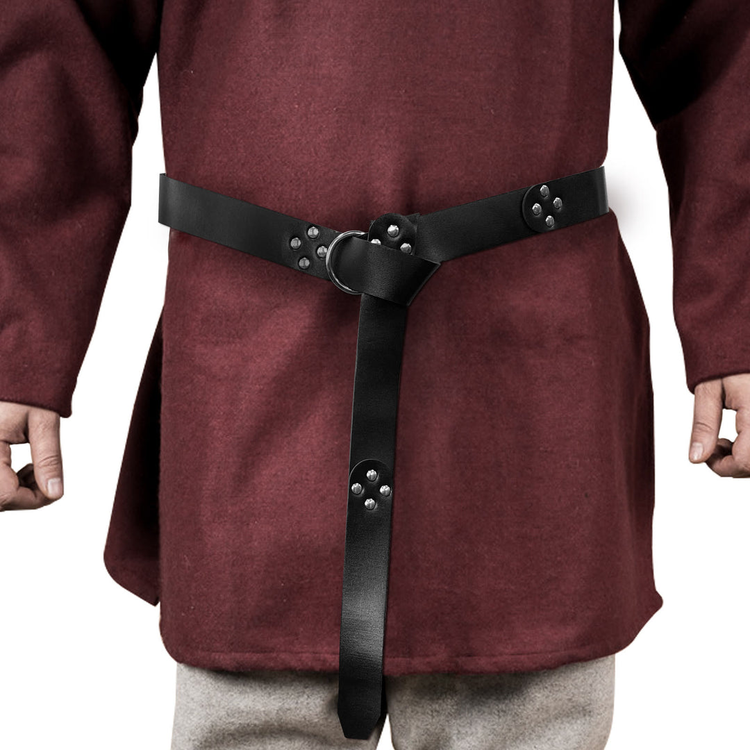 WorldNorse Medieval Rivet Knight Style Belt