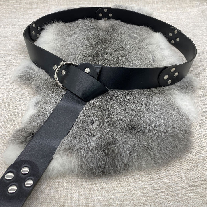 WorldNorse Medieval Rivet Knight Style Belt