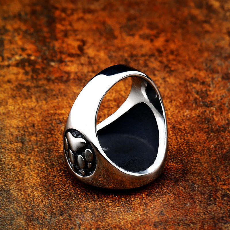 WorldNorse Viking Bear Rune Ring