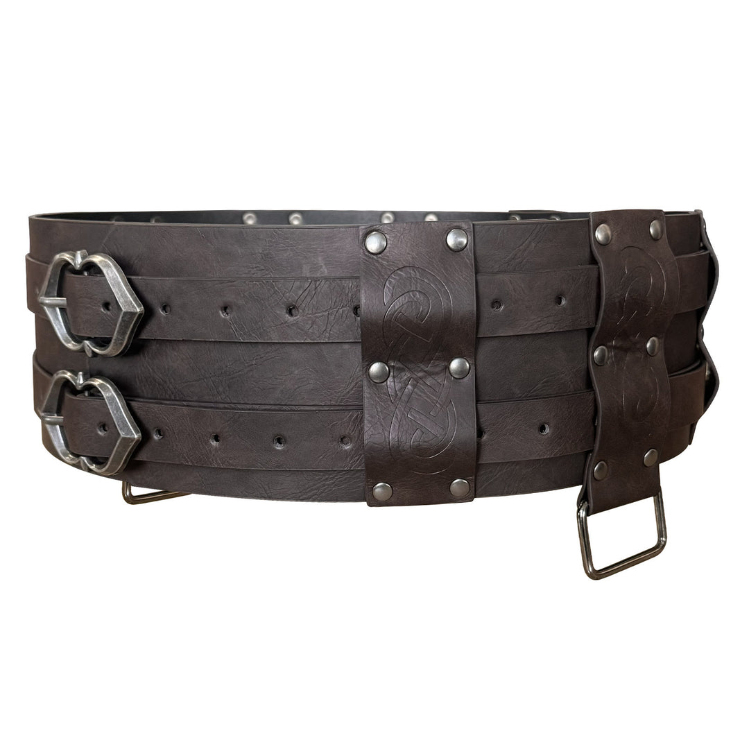 WorldNorse Medieval Celtic Double Wide Belt