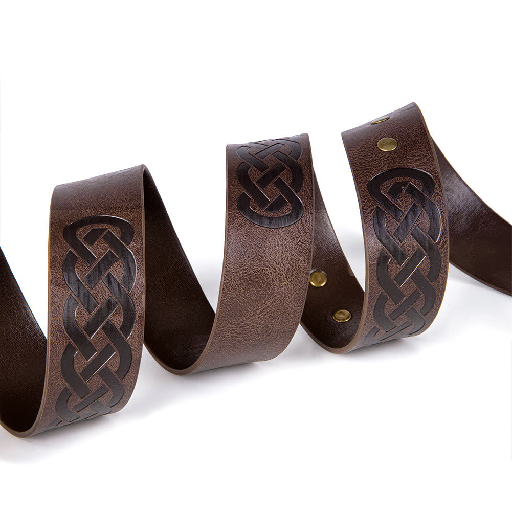 WorldNorse Medieval Celtic Knot Knight Belt