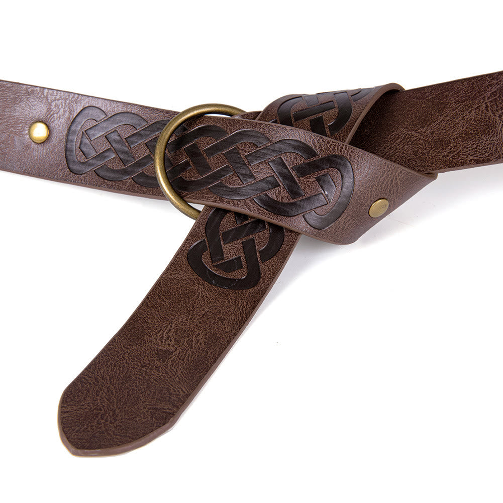 WorldNorse Medieval Celtic Knot Knight Belt