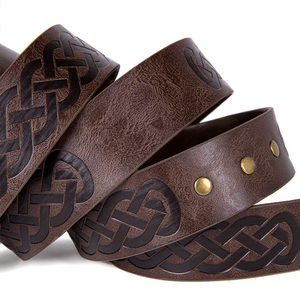 WorldNorse Medieval Celtic Knot Knight Belt