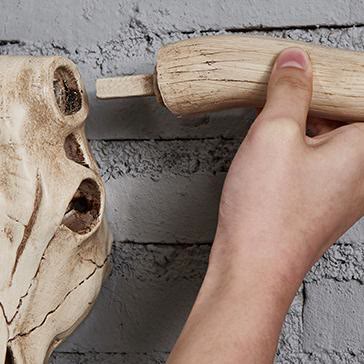 WorldNorse Animal Head Long Horn Skull Wall Decor - image 3