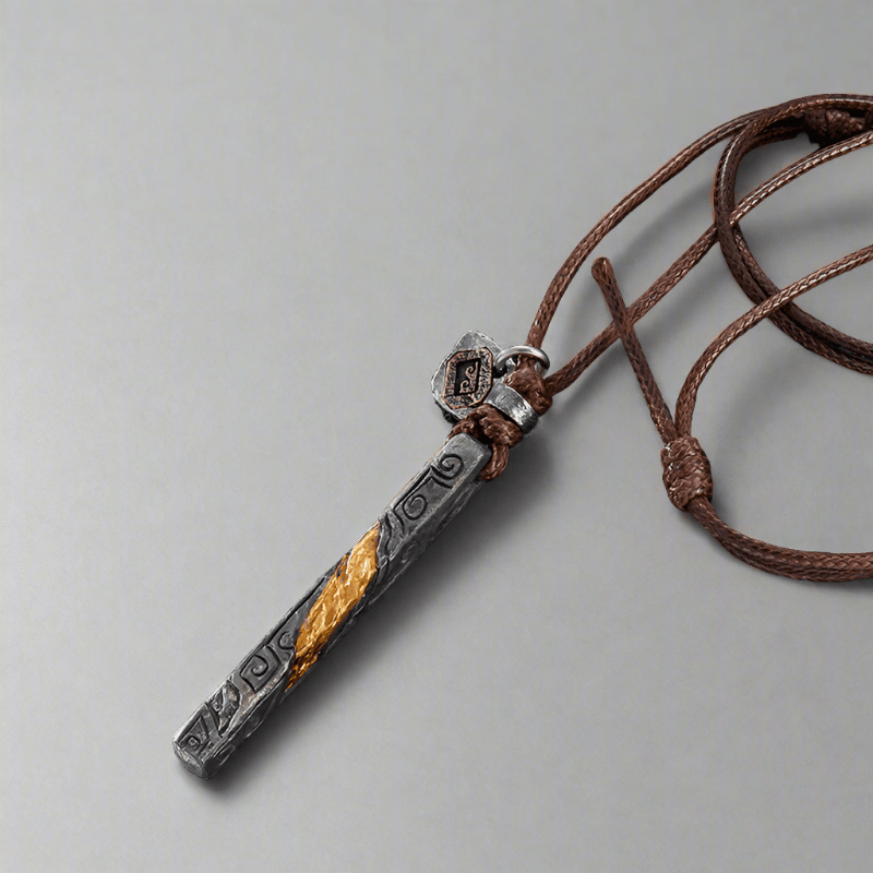 WorldNorse Prophet's Amulet Fire Necklace