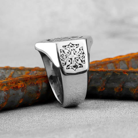 WorldNorse Viking Rune Vegvisir Ring