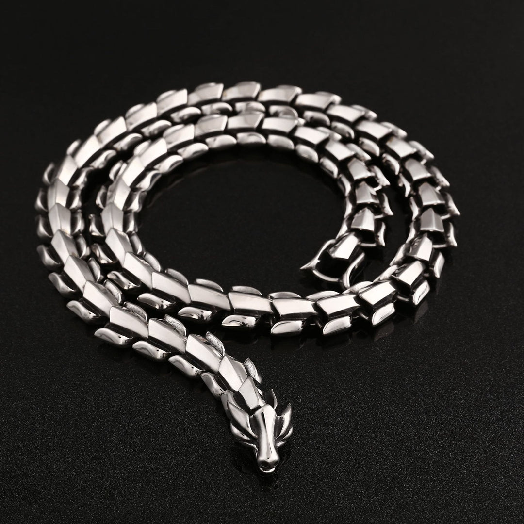 WorldNorse Norse Dragon Punk Necklace