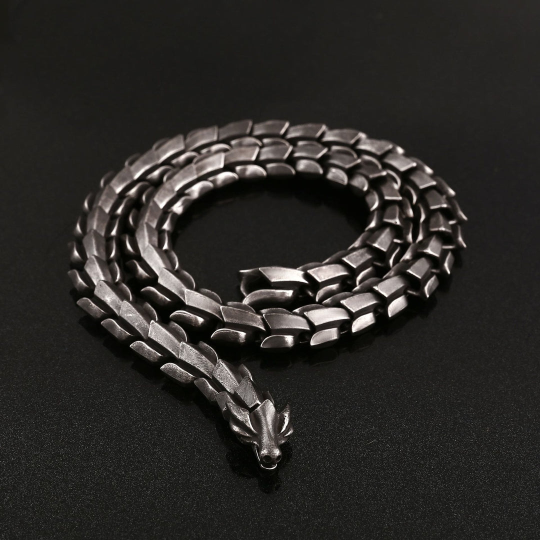 WorldNorse Norse Dragon Punk Necklace