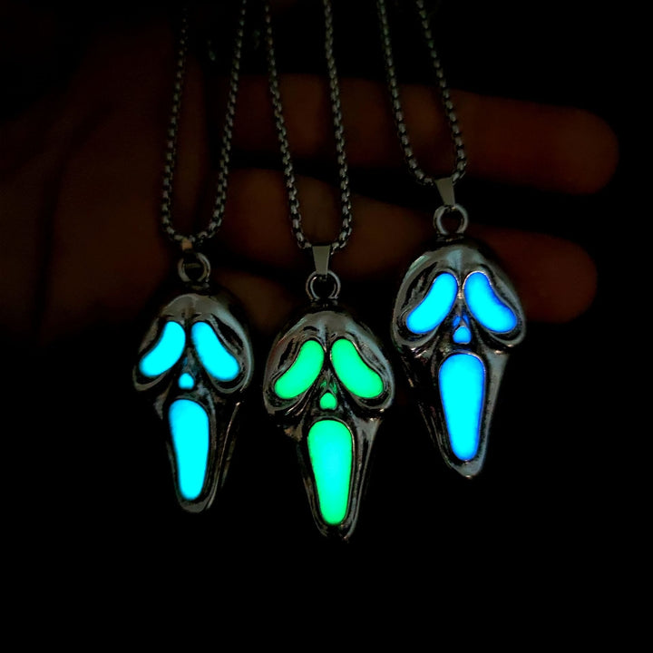 WorldNorse Alien Ghost Rider Glow Necklace