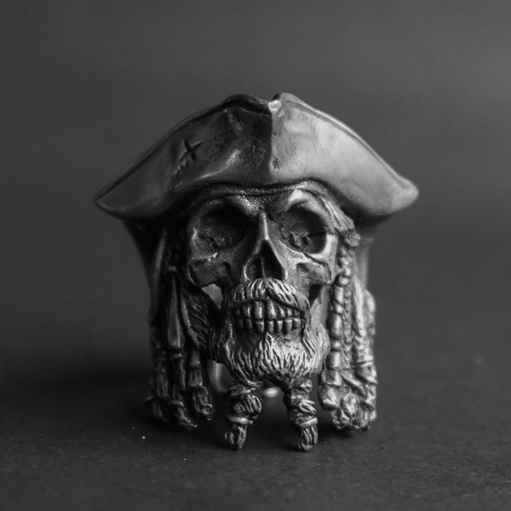 WorldNorse Pirate Captain Skull Ring