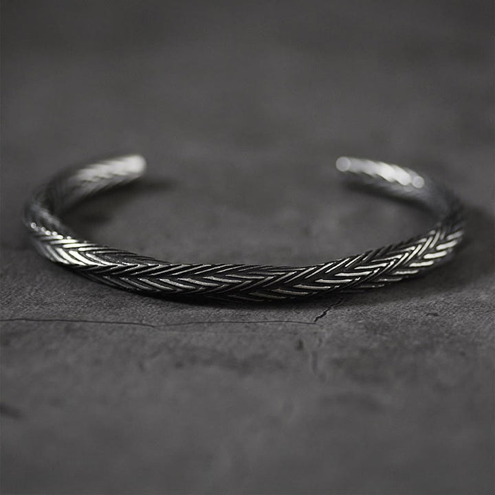 WorldNorse Viking Wheat Lines Vintage Bracelet - Bracelet - image 0