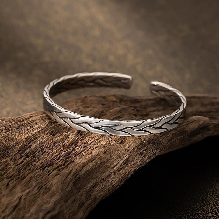 WorldNorse Retro Braided Interwoven Bracelet