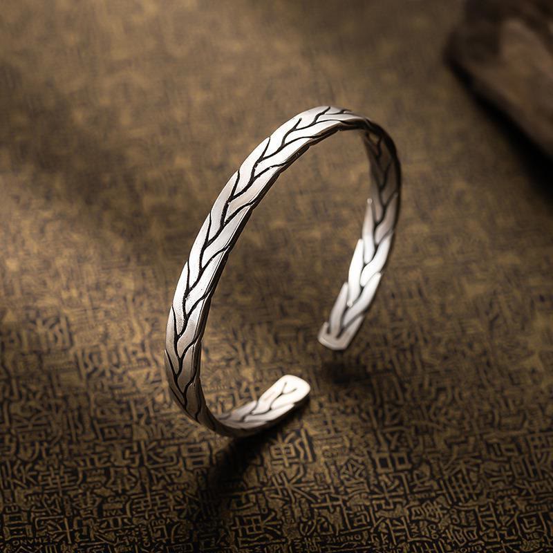 WorldNorse Retro Braided Interwoven Bracelet