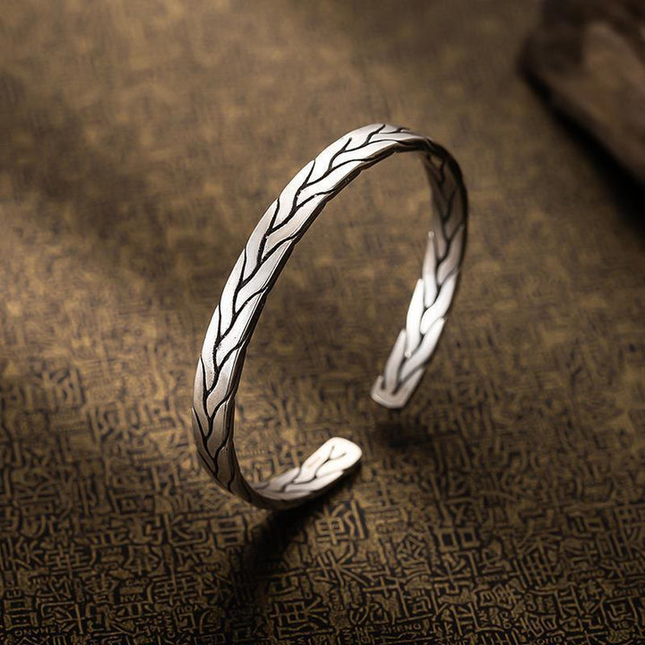 WorldNorse Retro Braided Interwoven Bracelet