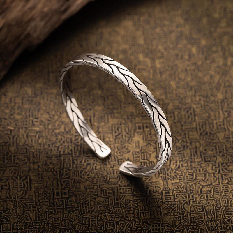 WorldNorse Retro Braided Interwoven Bracelet