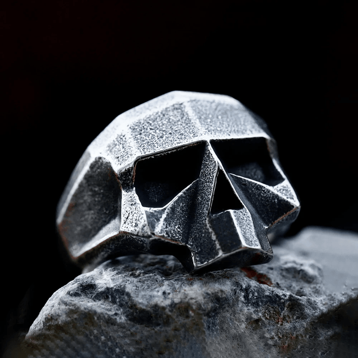 WorldNorse Hard Unique Design Skull Ring