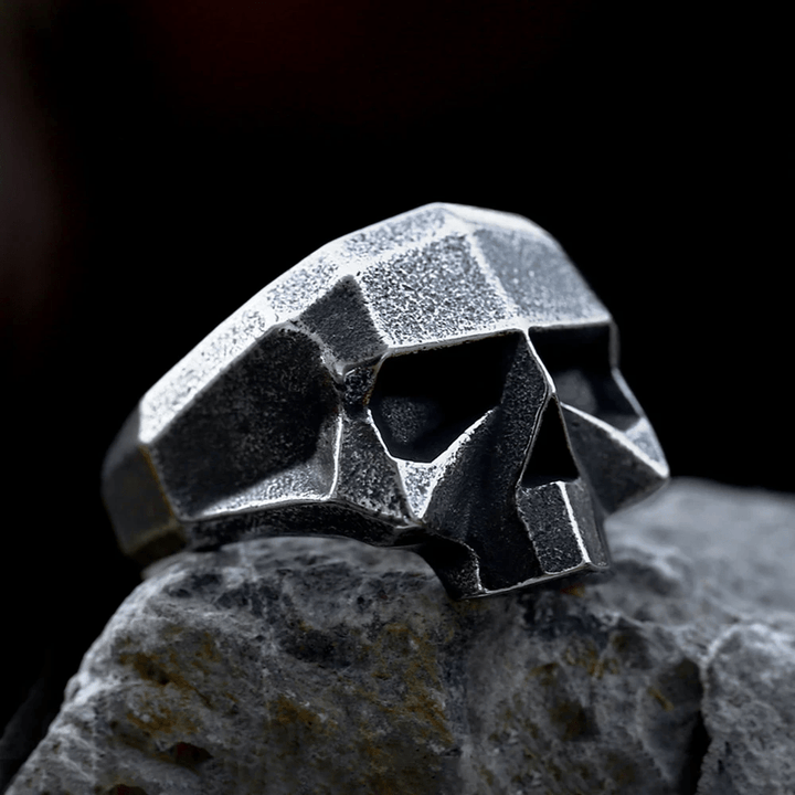 WorldNorse Hard Unique Design Skull Ring