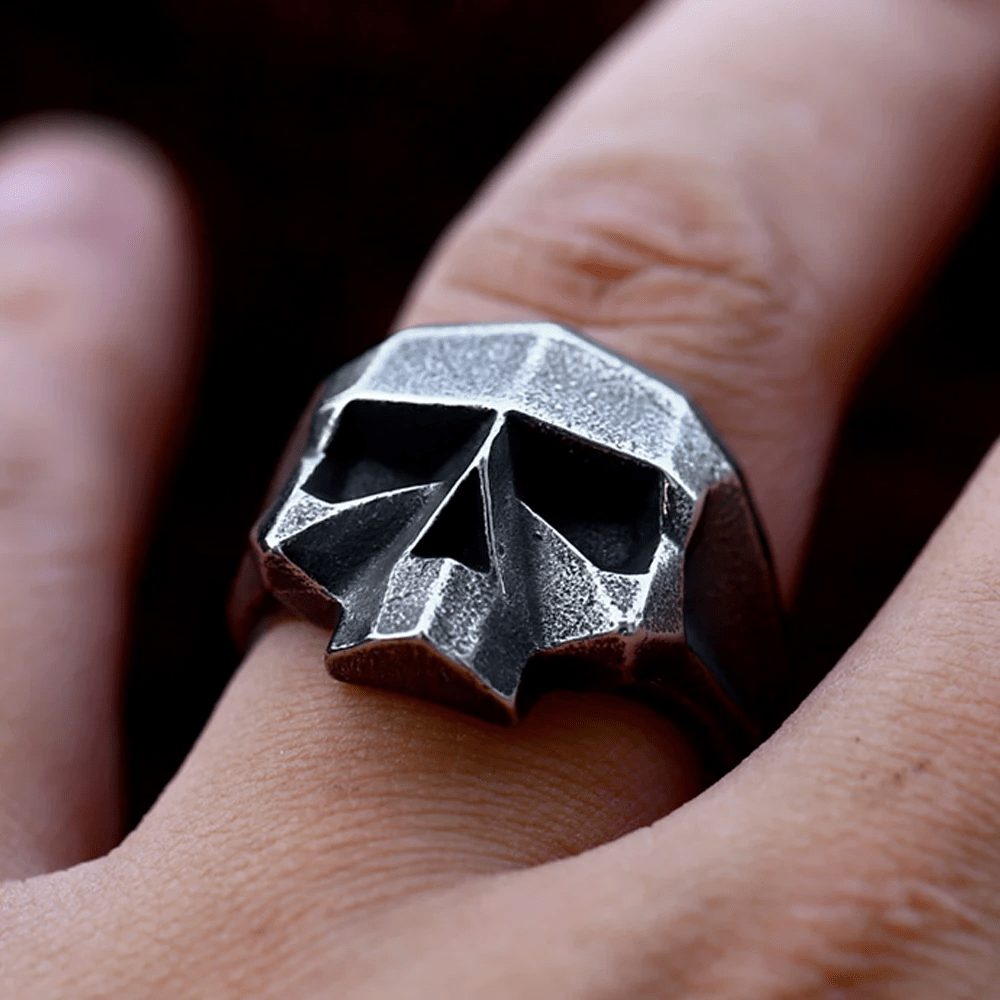 FREE Today: Hard Unique Design Skull Ring