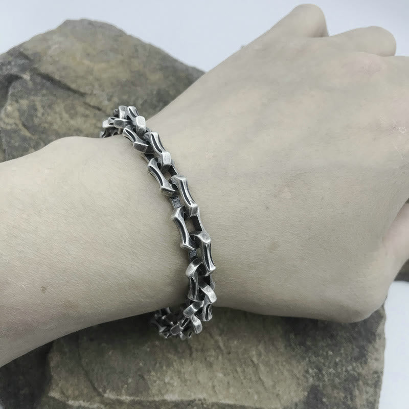 WorldNorse Unique Interlocking Link Chain Bracelet