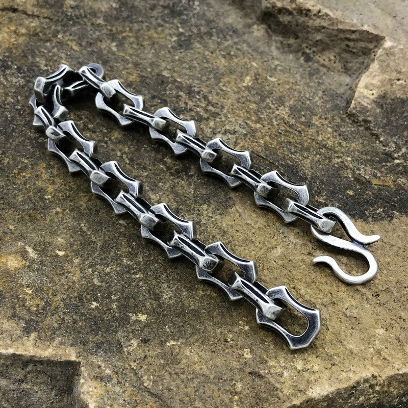 WorldNorse Unique Interlocking Link Chain Bracelet