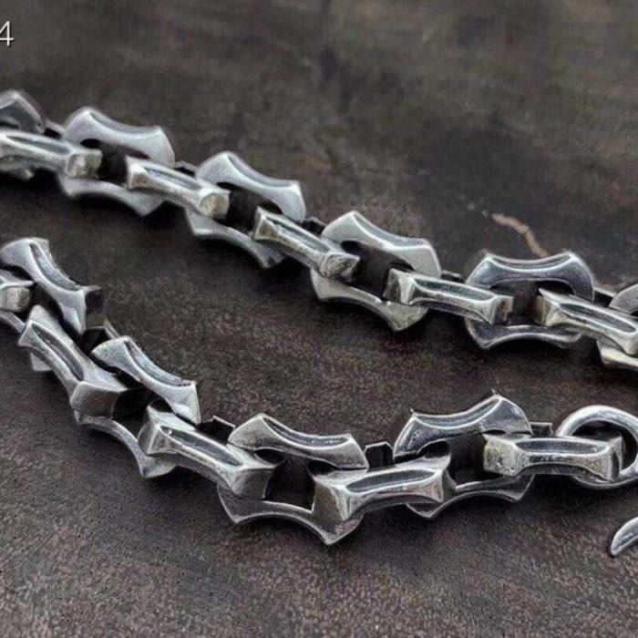 WorldNorse Unique Interlocking Link Chain Bracelet