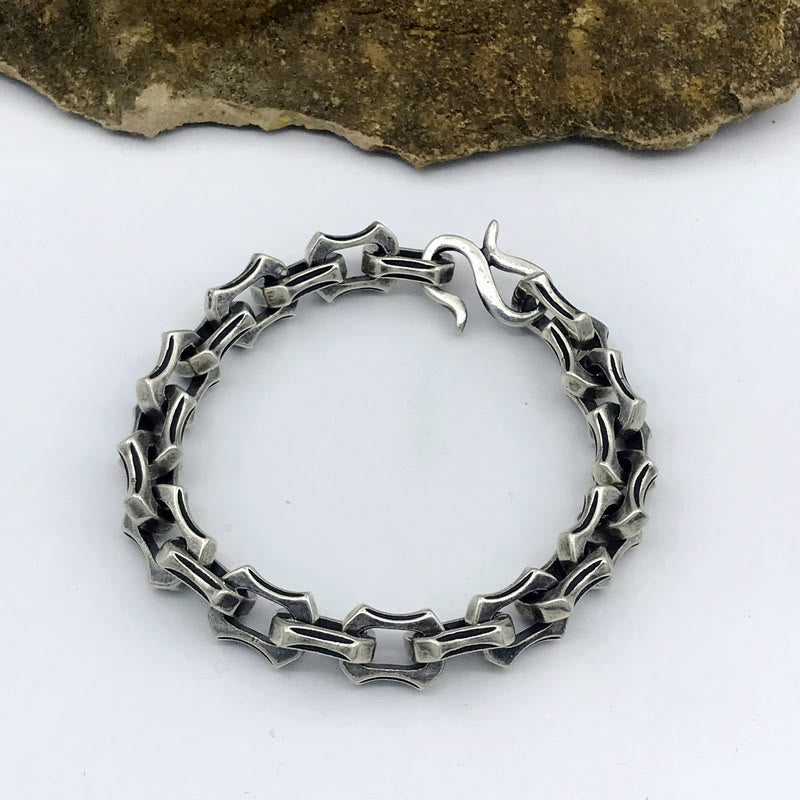 WorldNorse Unique Interlocking Link Chain Bracelet