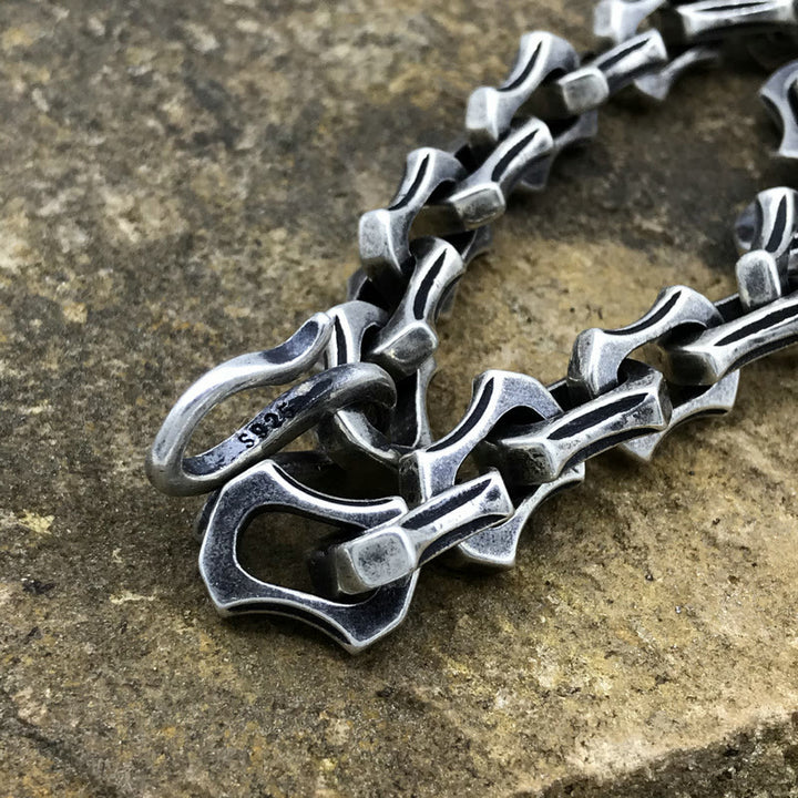 WorldNorse Unique Interlocking Link Chain Bracelet