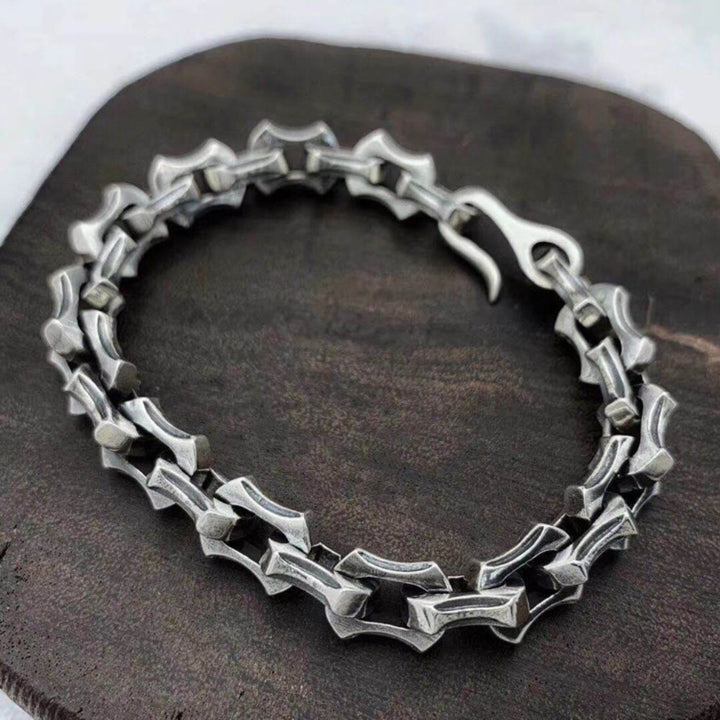 WorldNorse Unique Interlocking Link Chain Bracelet