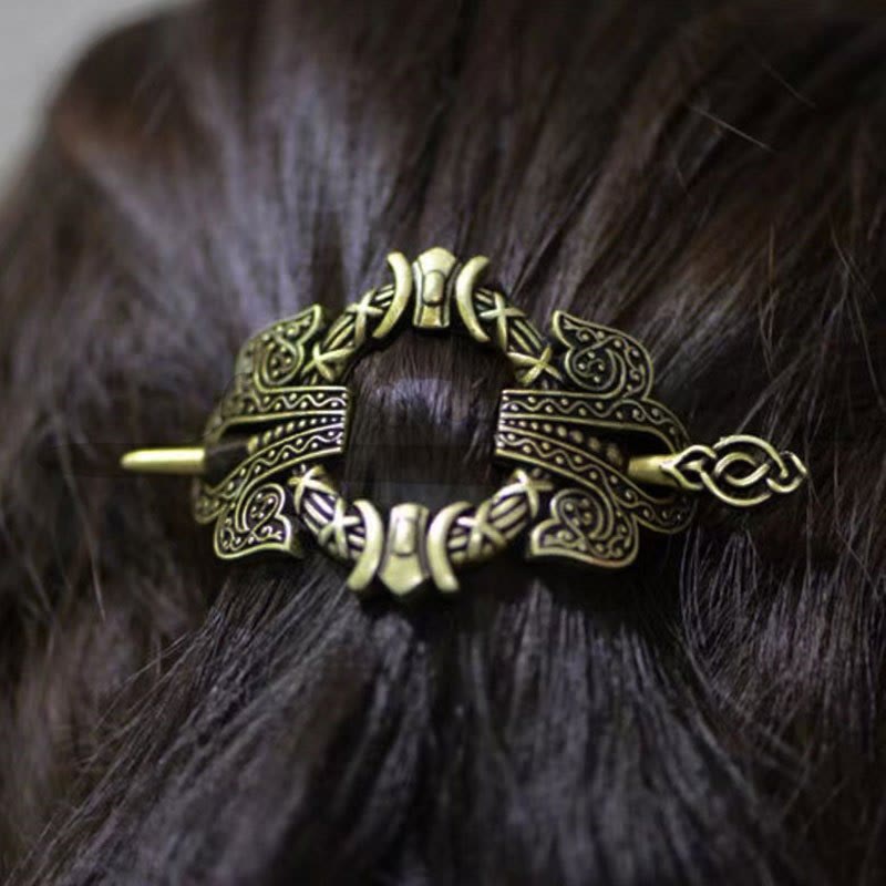 WorldNorse Nordic Viking Retro Hairpin