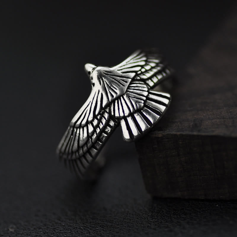 WorldNorse Eagle Beast Spirit Ring