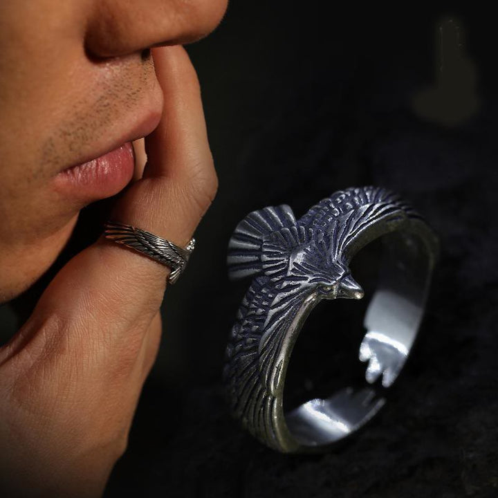 WorldNorse Eagle Beast Spirit Ring