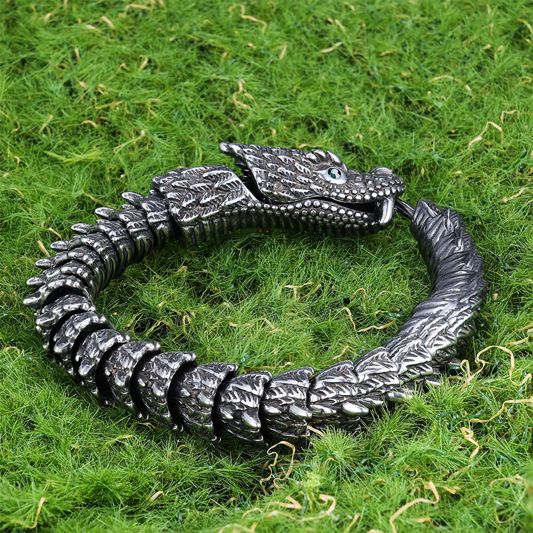 WorldNorse Viking Snake Design Bracelet