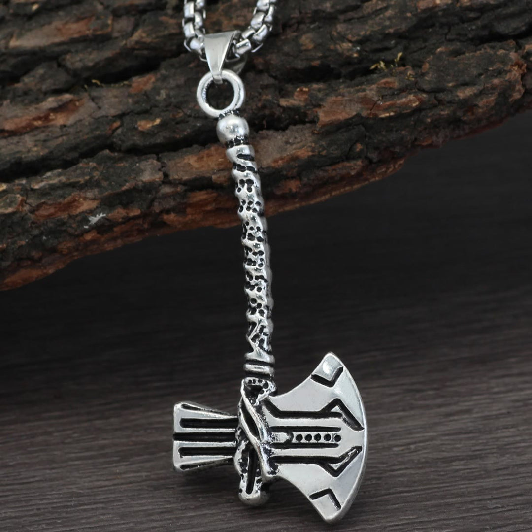 WorldNorse Viking Axe Warrior Necklace