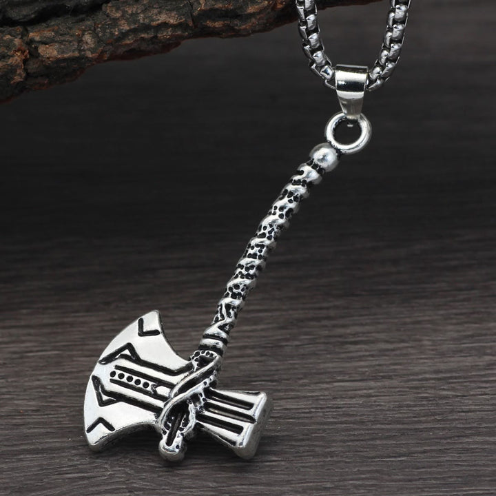 WorldNorse Viking Axe Warrior Necklace