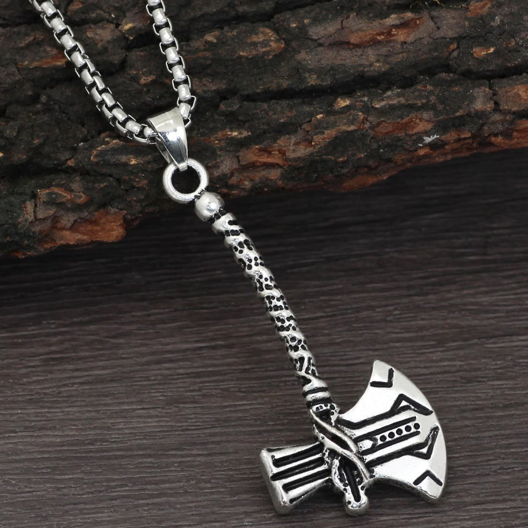 WorldNorse Viking Axe Warrior Necklace