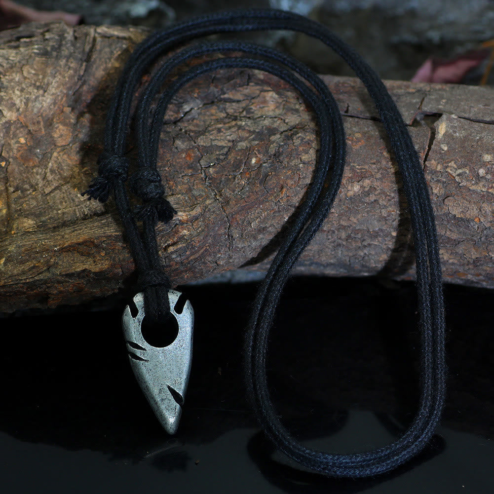 WorldNorse Unique Retro Arrowhead Necklace - Necklace - image 0