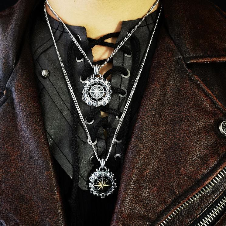 WorldNorse Celestial Constellation Compass Necklace - image 6