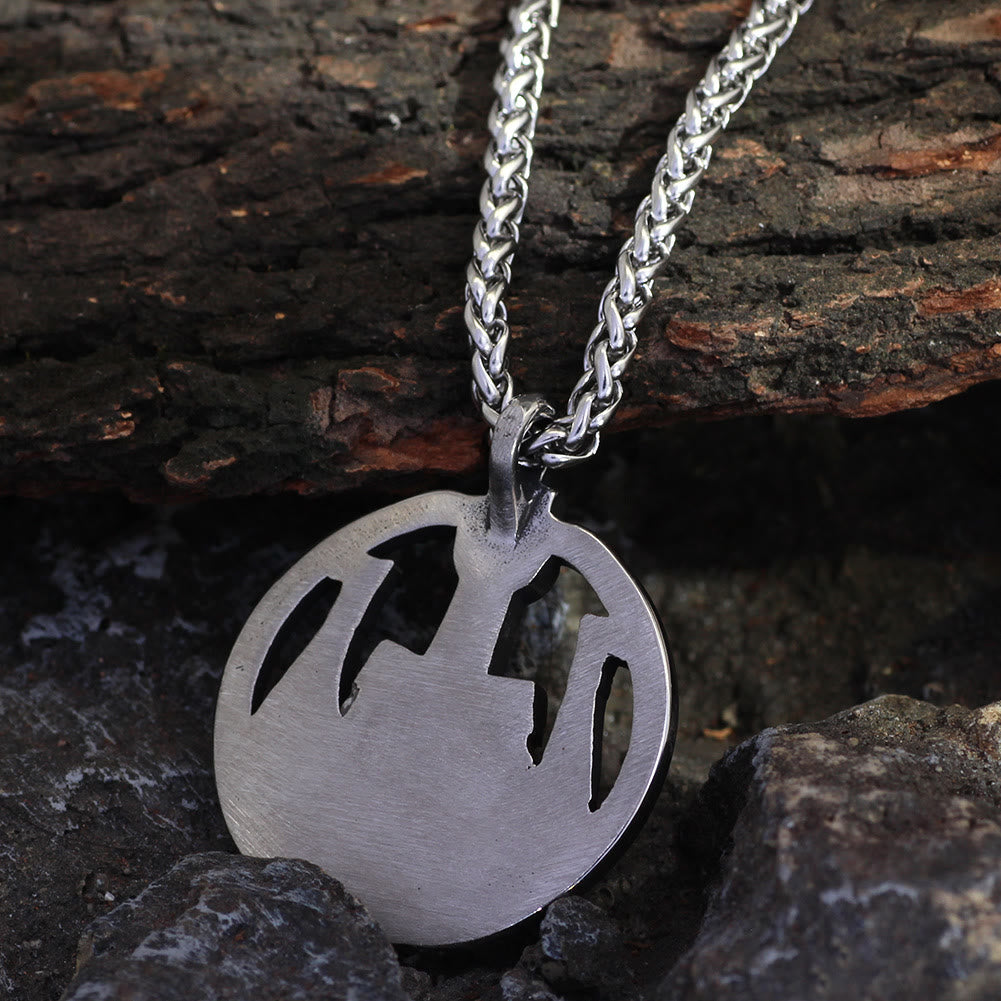 WorldNorse Pirate Ship Celtic Knot Necklace