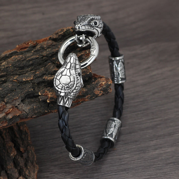 WorldNorse Viking Serpent Guardian Bracelet