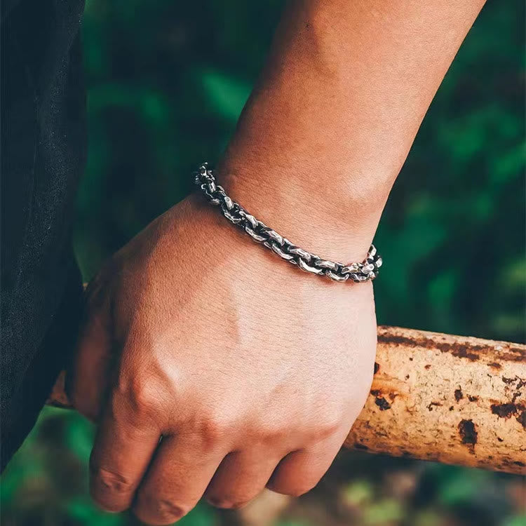 WorldNorse Handcrafted Hammered Bracelet