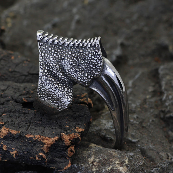 WorldNorse Norse Dragon Claw Ring - US 13 - image 0
