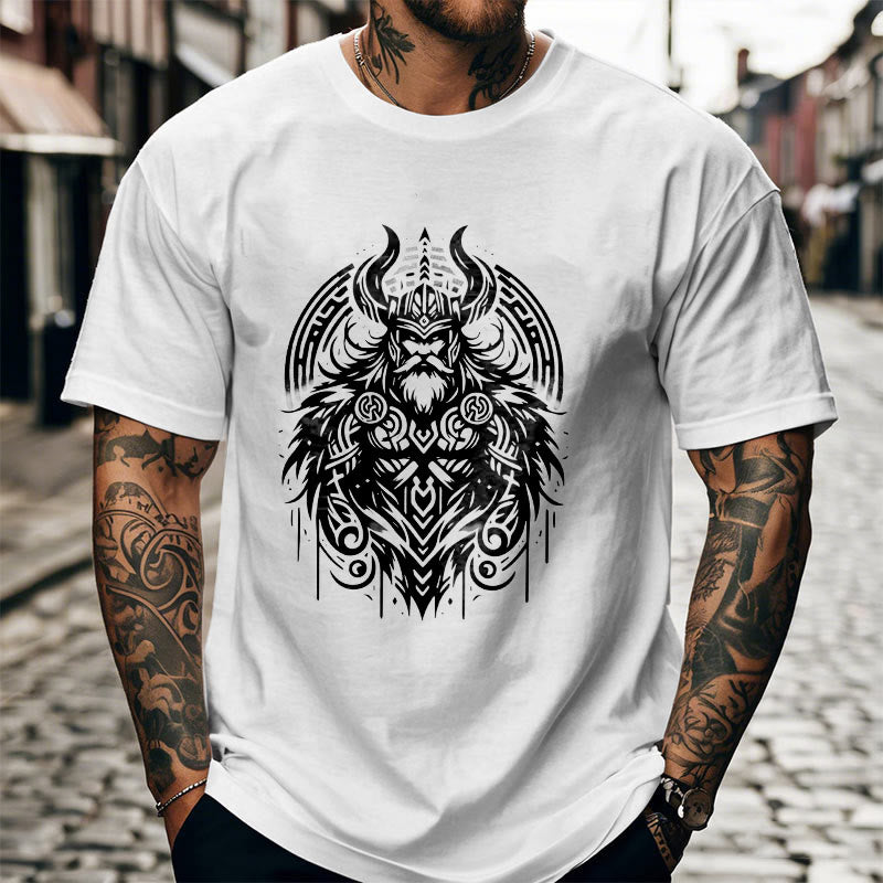 WorldNorse Odin Warrior Viking Style T-shirt